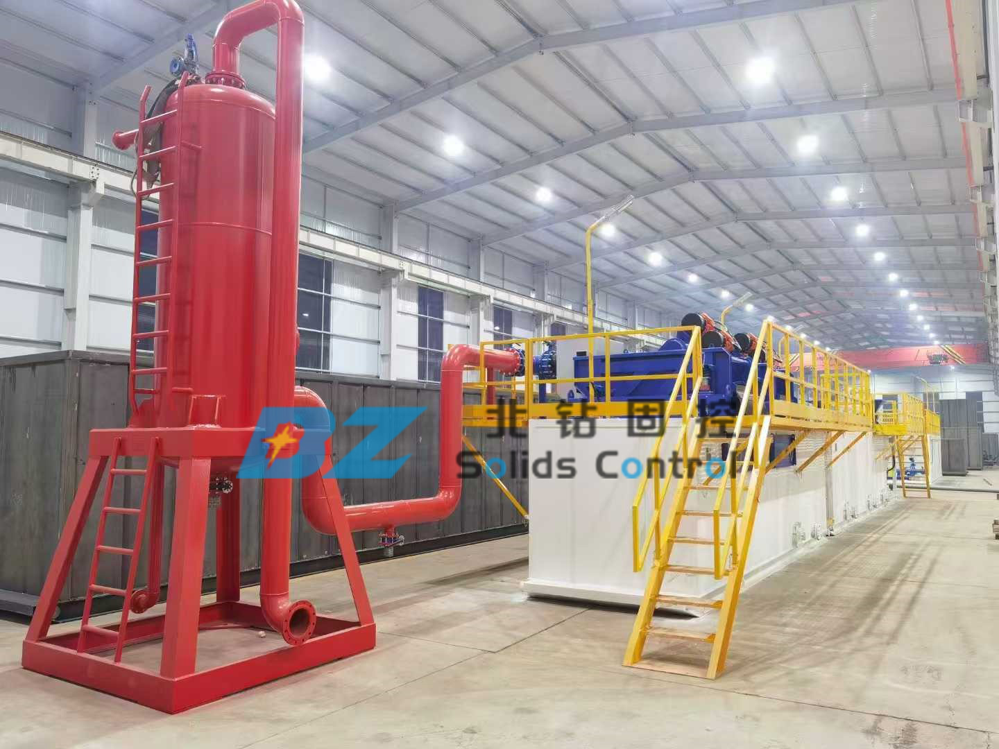 BZ 550HP Solids Control System for Oversea Customers.