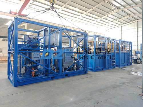 BZ fully intelligent skid-mounted oil sludge treatment system for a CNOOC offsho